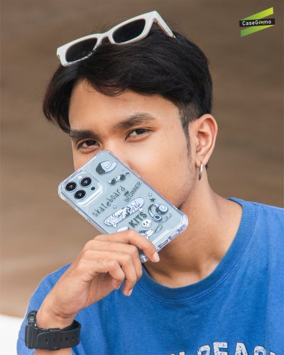 Gizmo เคสซัมซุง เคสS22ultra เคสS23ultra เคสS24ultra เคสใส ยกขอบกันกระแทก รุ่น Strong-X สกรีนลาย Street(หมายเหตุบอกรุ่น)