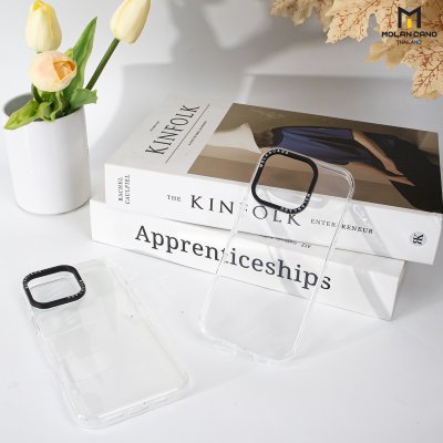 MOLAN CANO Jelly รุ่น iPhone 16/16 Plus/16pro/16promax เคสนิ่ม เนื้อใสเจลลี่ สำหรับไอโฟน กันรอยขีดข่วน