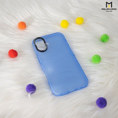 MOLAN CANO Jelly Matte รุ่น iPhone 16/16Plus/16pro/16promax เคสนิ่ม เนื้อสัมผัสแมท สำหรับไอโฟน กันรอยขีดข่วน