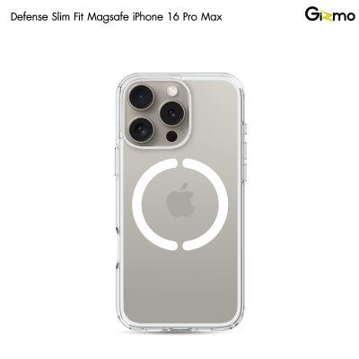 Gizmo Case Defense Slim Fit Magsafe iPhone 16/16+/16pro/16Pro max เคสใส เคสชาร์จได้ กันรอยขีดข่วน กันกระแทก ซีรีย์ 16