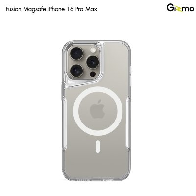 Gizmo Case Fusion Magsafe iPhone 16/16+/16pro/16Pro max เคสใส เคสชาร์จได้ กันรอยขีดข่วน กันกระแทก ซีรีย์ 16