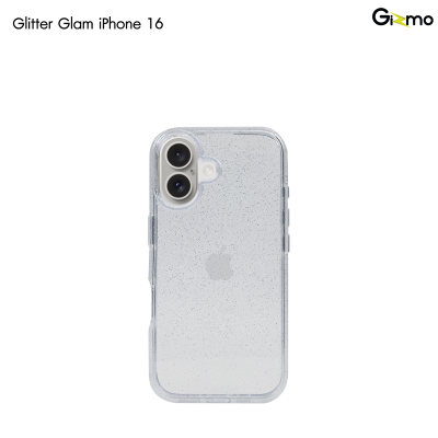 Gizmo Glitter Glam iPhone 16/16+/16Pro/16Promax เคสไอโฟน เคสใสกลิตเตอร์ กากเพชร กันรอยขีดข่วน กันกระแทก