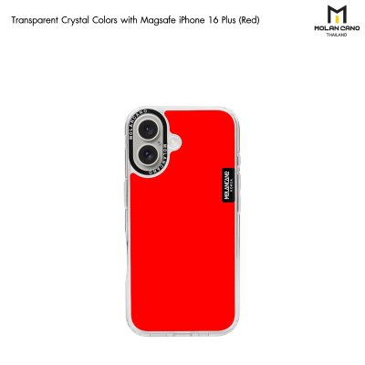 Molan Cano Tranparent Crystal Color Magsafe กันรอยขีดข่วน กันกระแทก เคสชาร์จได้ for iPhone 16/16+/16pro/16Pro max