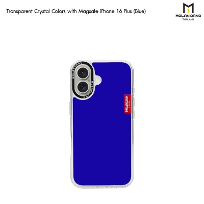 Molan Cano Tranparent Crystal Color Magsafe กันรอยขีดข่วน กันกระแทก เคสชาร์จได้ for iPhone 16/16+/16pro/16Pro max