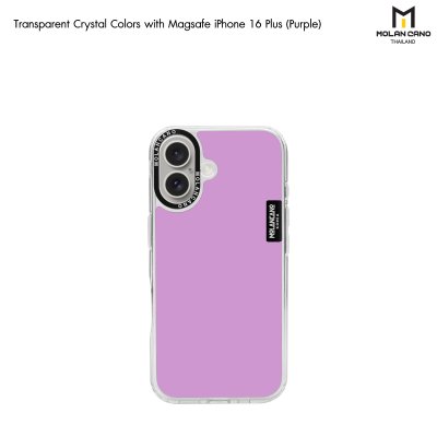 Molan Cano Tranparent Crystal Color Magsafe กันรอยขีดข่วน กันกระแทก เคสชาร์จได้ for iPhone 16/16+/16pro/16Pro max