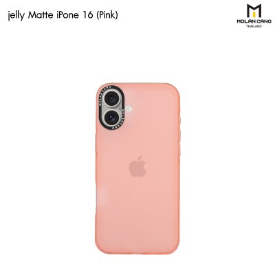 MOLAN CANO Jelly Matte รุ่น iPhone 16/16Plus/16pro/16promax เคสนิ่ม เนื้อสัมผัสแมท สำหรับไอโฟน กันรอยขีดข่วน