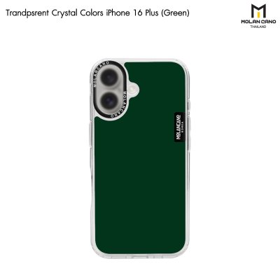 Molan Cano Tranparent Crystal Color กันรอยขีดข่วน กันกระแทก for iPhone 16/16+/16pro/16Pro max