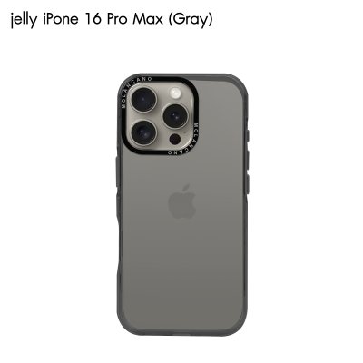 MOLAN CANO Jelly รุ่น iPhone 16/16 Plus/16pro/16promax เคสนิ่ม เนื้อใสเจลลี่ สำหรับไอโฟน กันรอยขีดข่วน