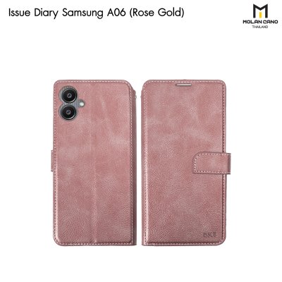 Molan Cano Issue Diary Case เคสฝาพับมีช่องใส่บัตร Samsung สำหรับซัมซุง A06