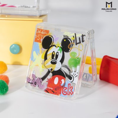 เคส Molan Cano Z Flip 6 ลาย Mickey Mouse ขอบใส