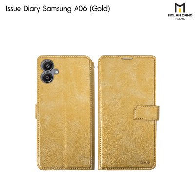 Molan Cano Issue Diary Case เคสฝาพับมีช่องใส่บัตร Samsung สำหรับซัมซุง A06