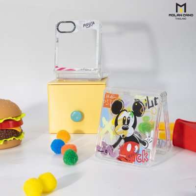 เคส Molan Cano Z Flip 6 ลาย Mickey Mouse ขอบใส