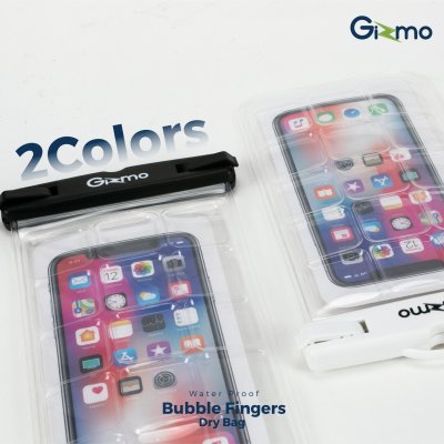 Gizmo ซองกันน้ำใส่มือถือ กันน้ำได้ 100% ดำน้ำลึก 30 เมตร ฟรี! สายคล้องคอ รุ่น GW-005