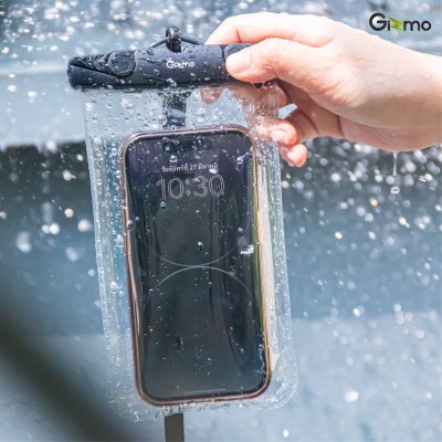 Gizmo waterproof ซองกันน้ำใส รุ่น GW-006 ถ่ายรูปสวย ดำน้ำลึกมาตรฐานIPX8ระบบล็อคแน่นหนา กันน้ำ 100% ฟรี! สายคล้องคอ