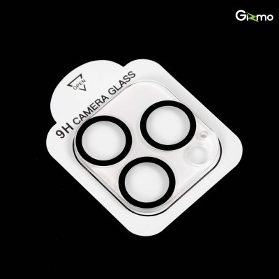 Gizmo ฟิล์มกระจกเลนส์กล้อง 9H กระจกกันเลนส์ ฟิล์มเลนส์ ไอโฟน14 iphone14 ขอบดำ เต็มแผ่น