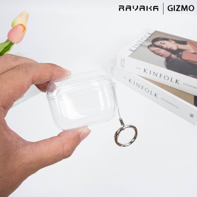 RAVAKA Crystal Series เคส AirPods Pro 3 ป้องกันรอยขีดข่วน