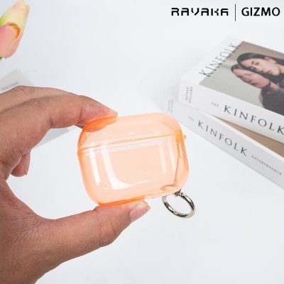 RAVAKA Crystal Series เคส AirPods Pro 3 ป้องกันรอยขีดข่วน