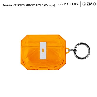 RAVAKA Ice Series เคส AirPods Pro 3 เคสใสเหลี่ยมกันกระแทก