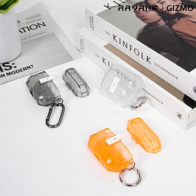 RAVAKA Ice Series เคส AirPods Pro 3 เคสใสเหลี่ยมกันกระแทก