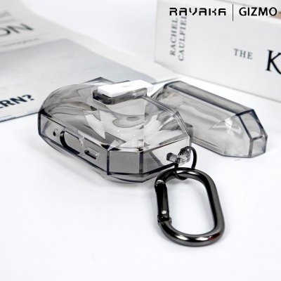 RAVAKA Ice Series เคส AirPods Pro 3 เคสใสเหลี่ยมกันกระแทก