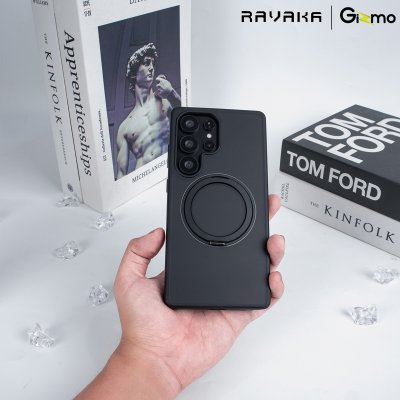 เคส S25 Ultra RAVAKA ขาตั้งหมุนได้ มี MagSafe