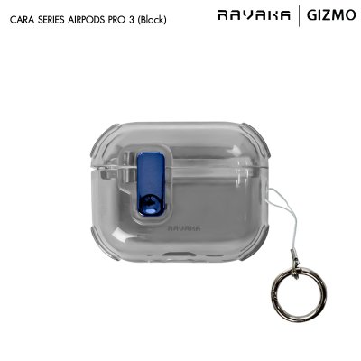 RAVAKA Cara Series เคส AirPods Pro 3 สีโปร่งแสงมีสไตล์