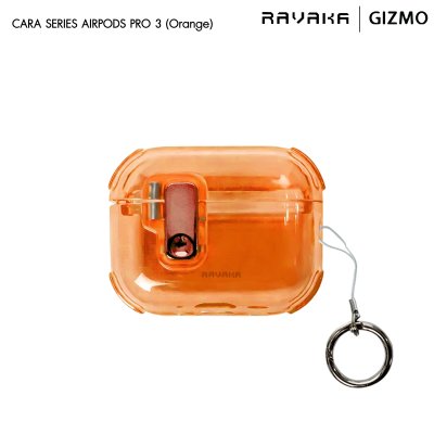 RAVAKA Cara Series เคส AirPods Pro 3 สีโปร่งแสงมีสไตล์