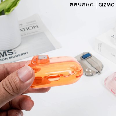 RAVAKA Cara Series เคส AirPods Pro 3 สีโปร่งแสงมีสไตล์