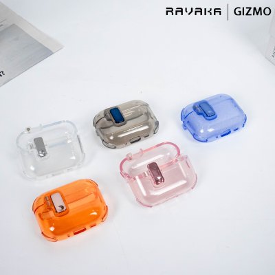 RAVAKA Cara Series เคส AirPods Pro 3 สีโปร่งแสงมีสไตล์