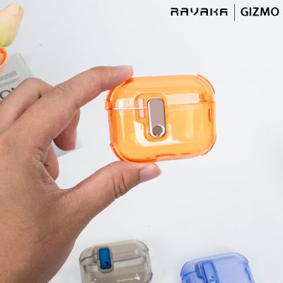 RAVAKA Cara Series เคส AirPods Pro 3 สีโปร่งแสงมีสไตล์