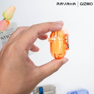 RAVAKA Cara Series เคส AirPods Pro 3 สีโปร่งแสงมีสไตล์