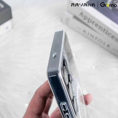 เคส S25 Ultra RAVAKA Star MagSafe ใสลายดาววิบวับ