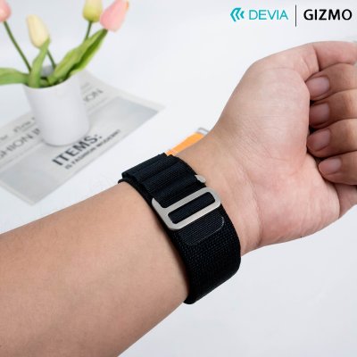 DEVIA สาย Apple Watch Deluxe Series Sport5 Nylon Braided Adjustable Watch Loop