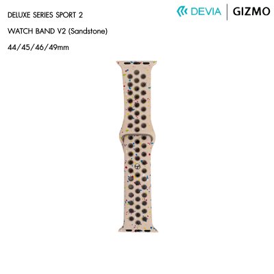 DEVIA สาย Apple Watch Deluxe Series Sport2 V2 Silicone