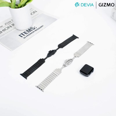 DEVIA สาย Apple Watch Elegant Series Link Bracelet Stainness Steel