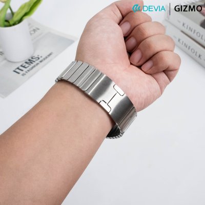 DEVIA สาย Apple Watch Elegant Series Link Bracelet Stainness Steel