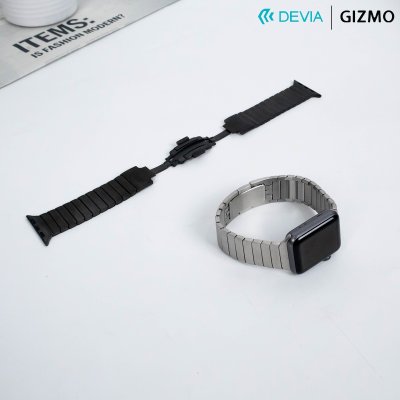 DEVIA สาย Apple Watch Elegant Series Link Bracelet Stainness Steel