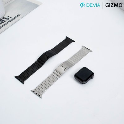 DEVIA สาย Apple Watch Elegant Series Link Bracelet Stainness Steel