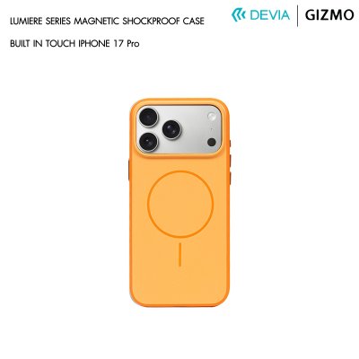 DEVIA เคส iPhone 17 Lumiere Series Magnetic Shockproof Case