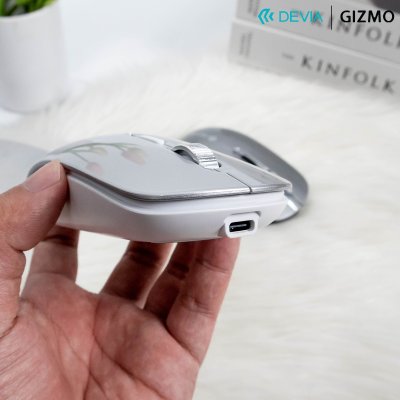 Devia Lingo Series Wireless+2.4G Dual Mode Silent Mouse เมาส์ไร้สาย  รุ่น EL245