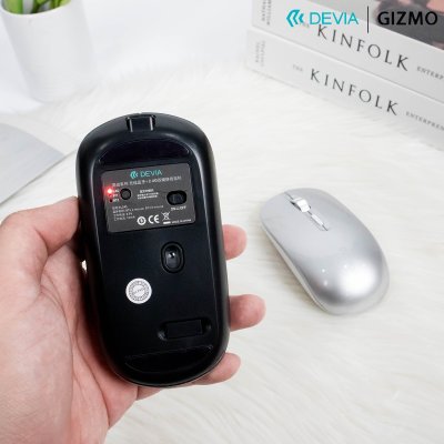 Devia Lingo Series Wireless+2.4G Dual Mode Silent Mouse เมาส์ไร้สาย  รุ่น EL245