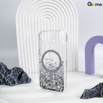 Gizmo Moonlight Series Magsafe เคสใสกลิตเตอร์ กันรอยขีดข่วน กันกระแทก สำหรับไอโฟน 16E