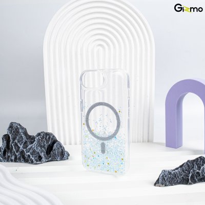 Gizmo Moonlight Series Magsafe เคสใสกลิตเตอร์ กันรอยขีดข่วน กันกระแทก สำหรับไอโฟน 16E
