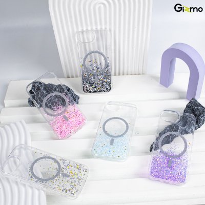 Gizmo Moonlight Series Magsafe เคสใสกลิตเตอร์ กันรอยขีดข่วน กันกระแทก สำหรับไอโฟน 16E