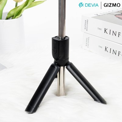 Devia ไม้เซลฟี่ Kintone Series Tripod Stand Phone Selfie-Stick Black