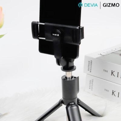 Devia ไม้เซลฟี่ Kintone Series Tripod Stand Phone Selfie-Stick Black