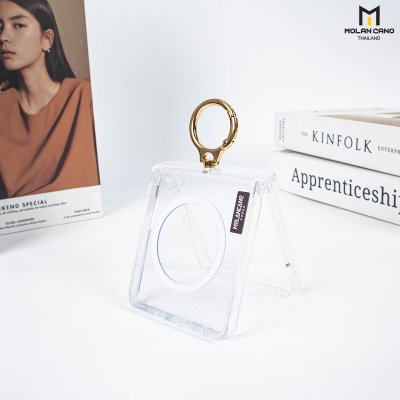 Molan Cano Z Flip7 เคสใส Magsafe พร้อมวงแหวน Ring
