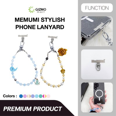 Memumi Real Wrist Strap 26 Cm. สายคล้องโทรศัพท์แฟชั่น