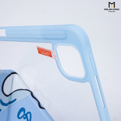 Molan Cano Printing Case เคสไอแพด iPad Multi stand หลังใส ฝาพับ สกีนลาย มีช่องเก็บปากกา