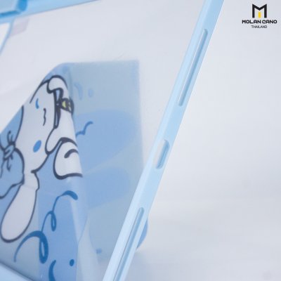 Molan Cano Printing Case เคสไอแพด iPad Multi stand หลังใส ฝาพับ สกีนลาย มีช่องเก็บปากกา